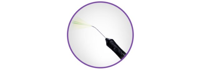 Vektor® Articulating  Illuminated Laser Probe