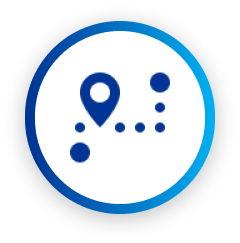 Happy couple wearing contact lenses