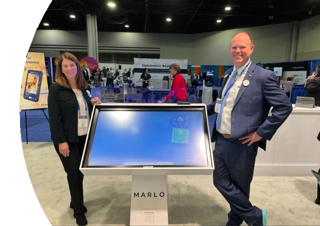 MARLO Team at a tradeshow booth