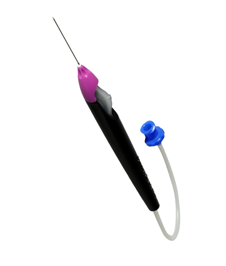 Grieshaber Advanced Backflush Soft Tip DSP on a purple gradient background