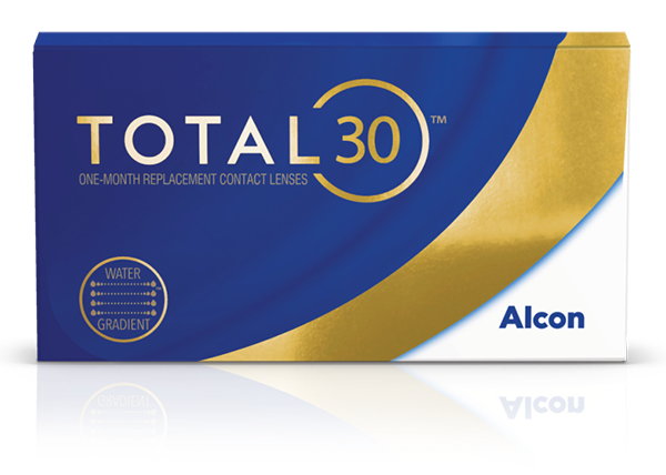 product box for Total30 monthly contact lenses by Alcon