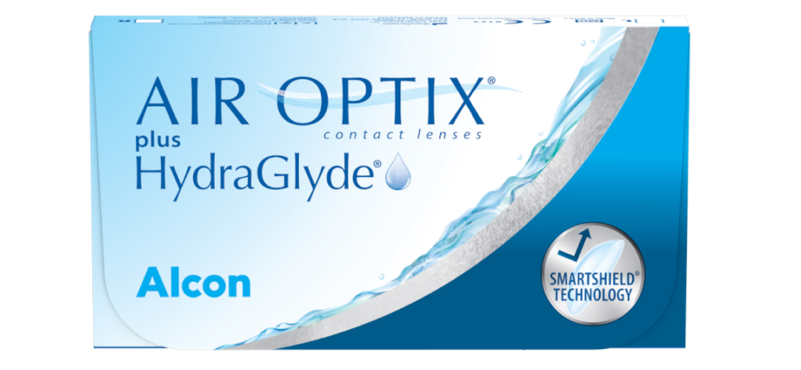AIR OPTIX PLUS HYDRAGLYDE packshot
