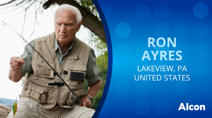 Ron Ayres fishing
