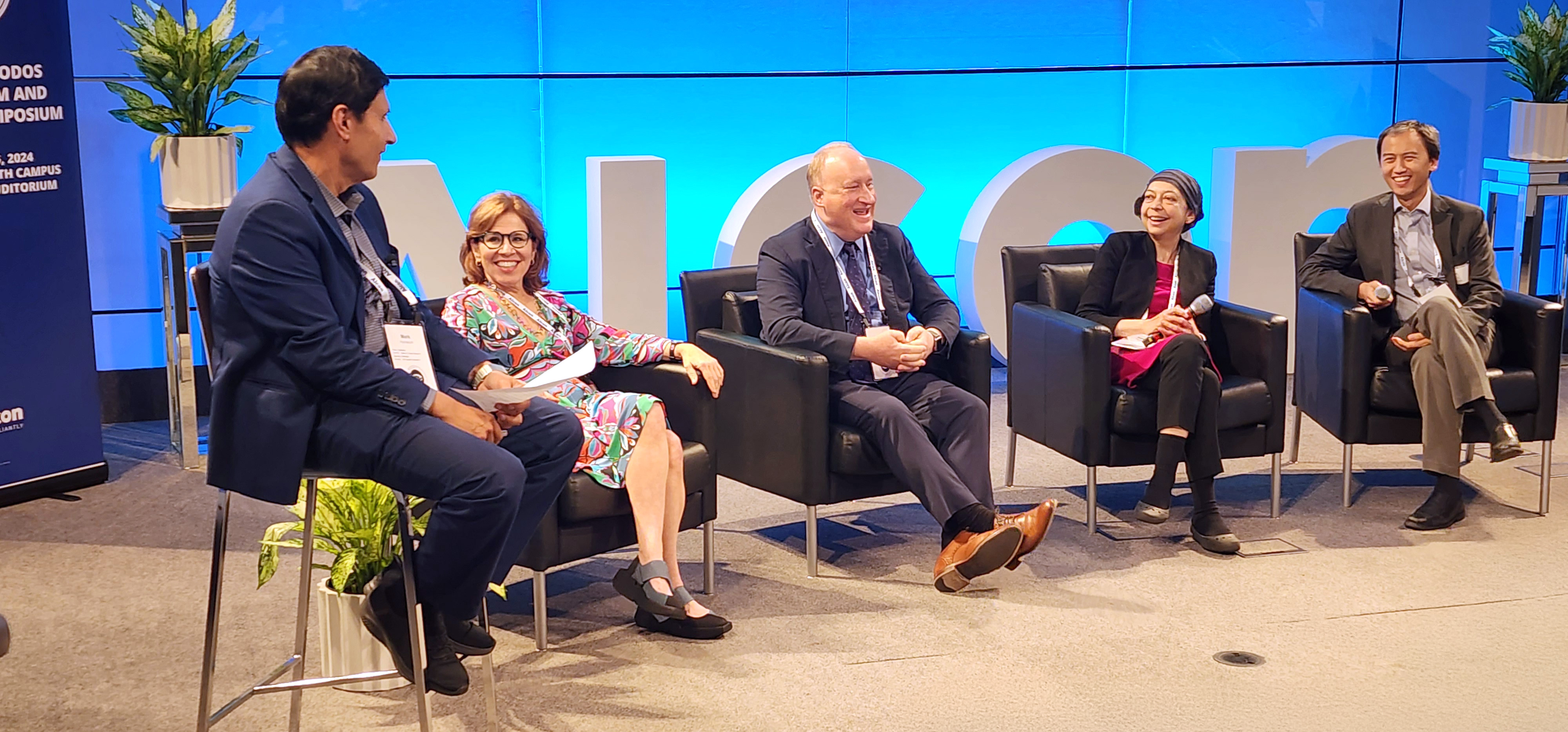 Panel discussion at the 2024 Stephen M. Podos Colloquium