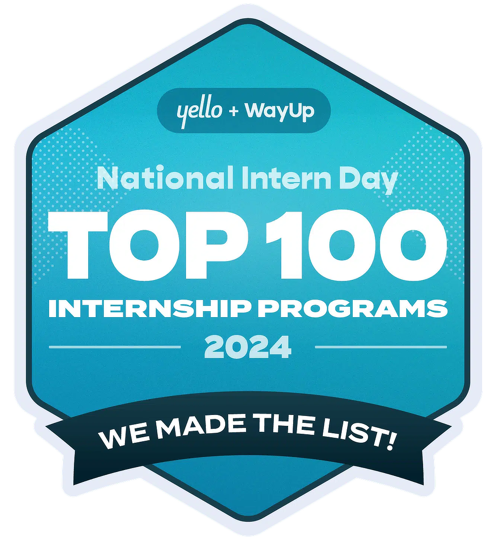 National Intern Day Top 100 Internship Programs Logo
