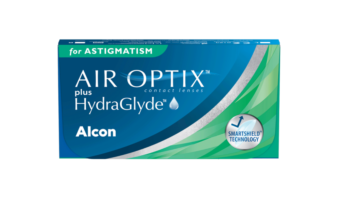 AirOptix Plus HydraGlyde for Astigmatism Box
