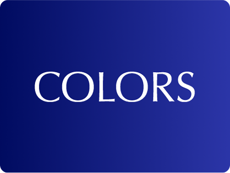 COLORS logo on blue backgorund