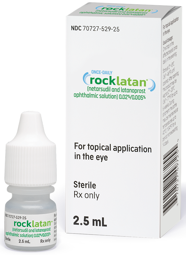 Rocklatan Box with bottle to the left