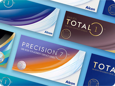 product box for Dailies Total1 One Day Contact Lenses by Alcon